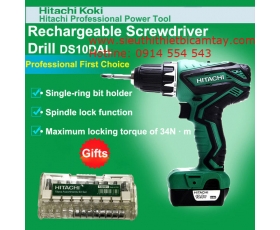 Máy bắt vít pin 10.8V Hitachi Model: DS10DAL