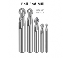 Dao phay cầu R0.5*50 cho nhôm