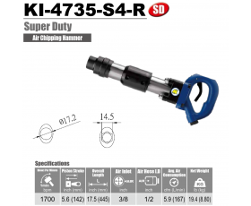 Máy đục bê tông hơi Kuani KI-4735-S4-R