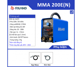 MÁY HÀN MINI RILAND MMA 200E