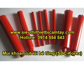 Mũi khoan rút lõi bê tông 132 mm solid CD